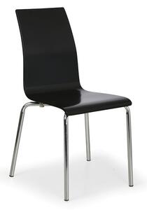 Dřevěná jídelní židle BELLA, černá