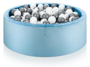 NELLYS Bazén pro děti 99x35cm + 150 balónků - modrý