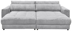 POHOVKA BIG SOFA, textil, kompozitní dřevo, světle šedá MID.YOU - Pohovky, Online Only