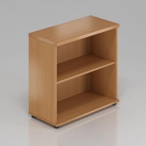 NABYTEK-DESIGNOVY.CZ - Kancelářský regál KOMFORT, 80×38,5×76 cm, bez dveří, javor – SB280 12