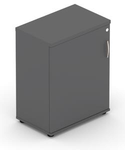 NABYTEK-DESIGNOVY.CZ - Kancelářská skříň nástavbová KOMFORT, 60×38,5×75 cm, dveře 2/2, buk – SN262 11