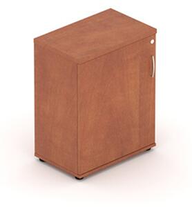 NABYTEK-DESIGNOVY.CZ - Kancelářská skříň nástavbová KOMFORT, 60×38,5×75 cm, dveře 2/2, buk – SN262 11