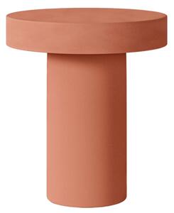 Somcasa Terakotový zahradní stolek Mirko ø 50 cm