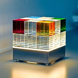 TECNOLUMEN Cubelight Move stolní lampa, barevná
