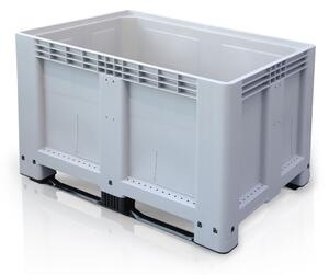 Paletový kontejner - Big Box - 1200 x 800 x 800 mm, 2 ližiny