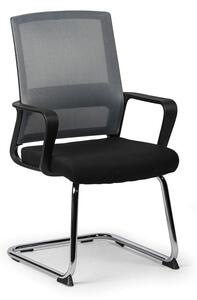 Konferenční židle LOW 1+1 ZDARMA, šedá
