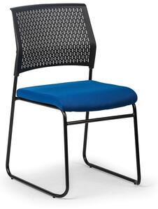 Konferenční židle MYSTIC 1+1 ZDARMA, modrá
