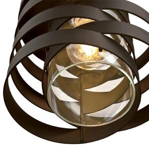 Závěsná lampa Westinghouse Charlize s kovovými kroužky