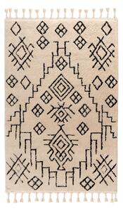 KOBEREC S VYSOKÝM VLASEM, 160/230 cm bílá - Online Only koberce & rohožky, Online Only