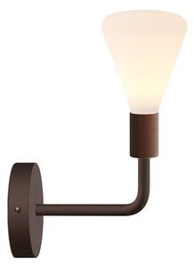 Kovová nástěnná lampa s ramenem Fermaluce Elle Siro E27 Barva: perleťově černá