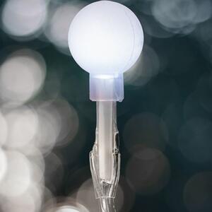 VOLTRONIC® Párty osvětlení - 5 m, 50 LED diod, studeně bílé, na baterie