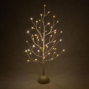 Nexos 64261 Dekorativní LED světelný strom s 48 LED, 60 cm - bílý