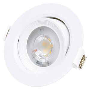 Ecolite LED-DLR-5W/4100 LED kruhové výklopné svítidlo 5W denní bílá BARI