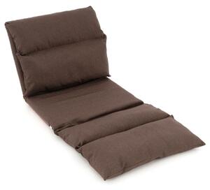Nastavitelná sofa Relax Lounger, barva hnědá