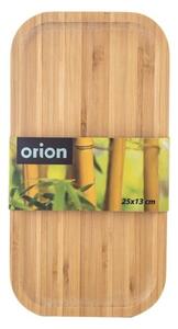 Orion Bambusový tácek malý, 25x13cm, servírovací, podnos na kosmetiku