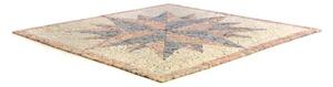 Divero mramorová mozaika kompas - 120 x 120 cm