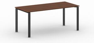 Jednací stůl INFINITY s černou podnoží 1800 x 900 x 750 mm, třešeň