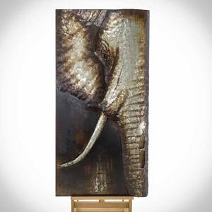 Železný 3D obraz ELEPHANT