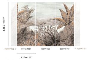 Vliesová fototapeta na zeď, Tropický les, palmy, DG3RAI1021, Wall Designs III, Khroma by Masureel