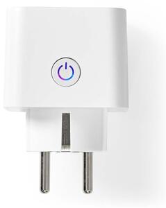Nedis WIFIP121EWT - Chytrá zásuvka 3680W/230V/ Typ E/16A Wi-Fi