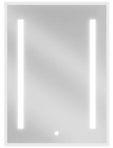 Mexen Remi podsvícené koupelnové zrcadlo 50 x 70 cm, LED 6000K, ventilátor