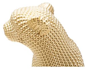 Soška ve zlatém dekoru Mauro Ferretti Leopard