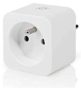 Nedis WIFIP121EWT - Chytrá zásuvka 3680W/230V/ Typ E/16A Wi-Fi