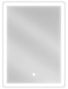 Mexen Navia podsvícené koupelnové zrcadlo 50 x 70 cm, LED 6000K, ventilátor - 9803-050-070-611-00