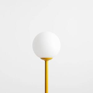 Stolní lampa Joel, výška 35 cm, žlutá/bílá