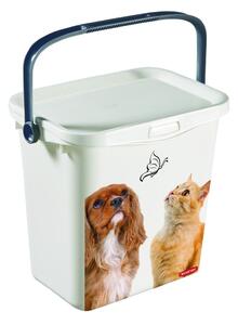 Bílý víceúčelový box s víkem Curver, 6 l