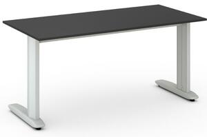 Kancelářský psací stůl PRIMO FLEXIBLE 1600 x 800 mm, grafitová