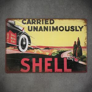 Kovová cedule Shell 6