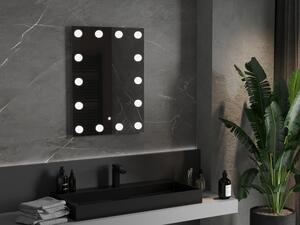 Mexen Dona podsvícené koupelnové zrcadlo 60 x 80 cm, LED 6000K, ventilátor