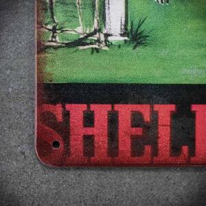 Kovová cedule Shell 9