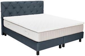 POSTEL BOXSPRING, 180/200 cm, tmavě šedá Esposa - Manželské postele