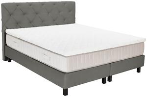 POSTEL BOXSPRING, 180/200 cm, šedá Esposa - Manželské postele