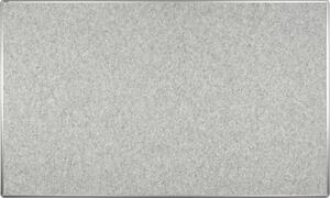 Textilní nástěnka ekoTAB v hliníkovém rámu, 200x120 cm, šedá
