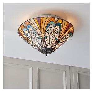 Endon 70241 - Stropní svítidlo Tiffany HECTOR 2xE27/60W/230V pr. 40 cm