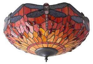 Endon 70721 - Stropní svítidlo Tiffany DRAGONFLY 2xE27/60W/230V pr. 41 cm