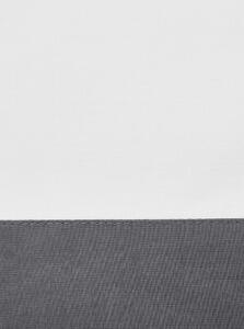 Bílo-šedé povlečení na jednolůžko z bavlněného perkálu Westwing Collection Joanna, 135 x 200 cm