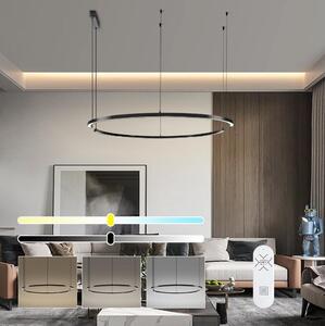 Immax NEO 07329L - LED Stm lustr na lanku FINO 72W/230V 120 cm černá Tuya+DO