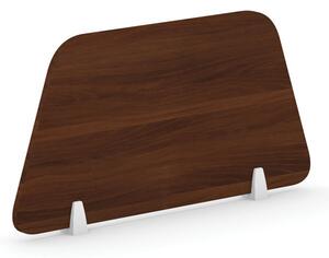 Stolní paraván MIRELLI A+, 600 x 300 mm, ořech