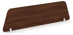 Stolní paravan MIRELLI A+, 1200 x 300 mm, ořech