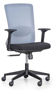 Kancelářská židle KIRK, šedá
