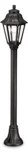 Venkovní stojací lampa Ideal lux Anna PT1 101514 1x60W E27 - černá