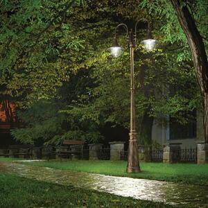 Venkovní stojací lampa Ideal lux Cima PT2 024097 2x60W E27 - historický styl