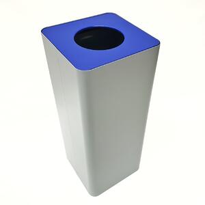 Odpadkový koš na tříděný odpad Caimi Brevetti Centolitri G, 100 L - modrý, papír