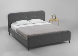 Čalouněná postel 160x200 BRIANO šedá
