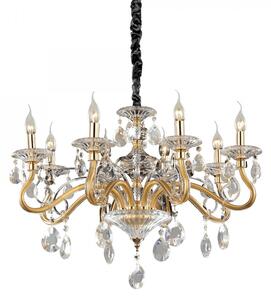 Závěsné svítidlo lustr Ideal lux Negresco SP8 087764 8x40W E14 - dekorativní luxus