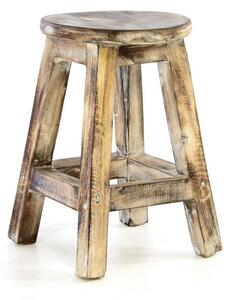 DIVERO Vintage stolička, 40 cm
